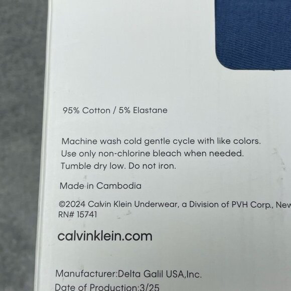 Calvin Klein Boys 6-Pack Boxer Briefs Medium Cotton Stretch Comfort d0516 - Picture 4 of 5